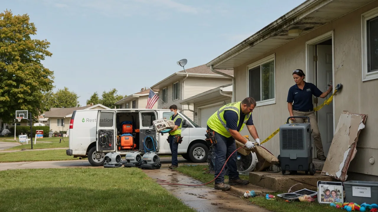Water Damage Restoration in Meadowlands, MN near me